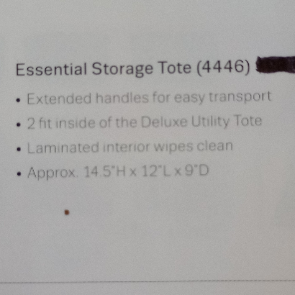 Thirty-One Essential Storage Tote - Picture 2 of 2